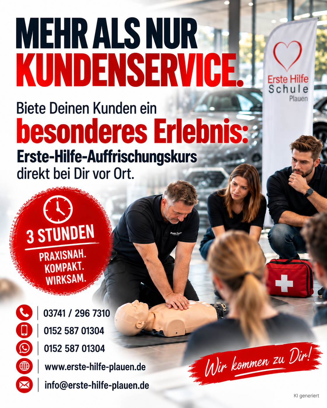 Grafik Erste Hilfe Auffrischung